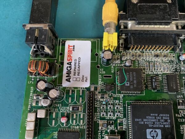 Amiga A600 & A1200 RF Modulator Removal (order with Recapping service only)