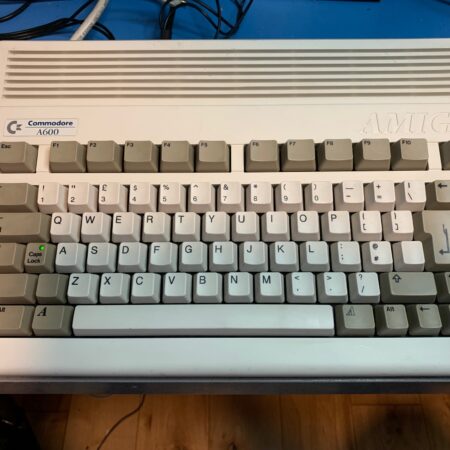 Amiga A600 computer recapped (listing 2)
