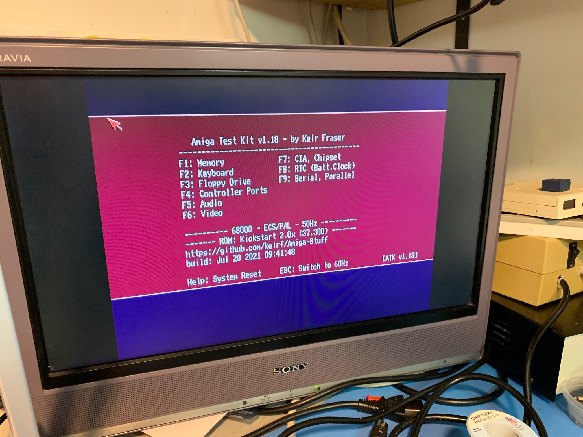 Amiga A600 computer recapped (listing 2) - Image 8